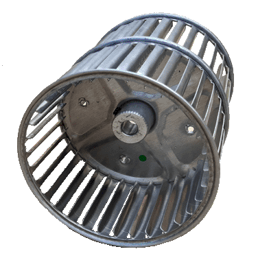 Turbina de aluminio para Fan and Coil